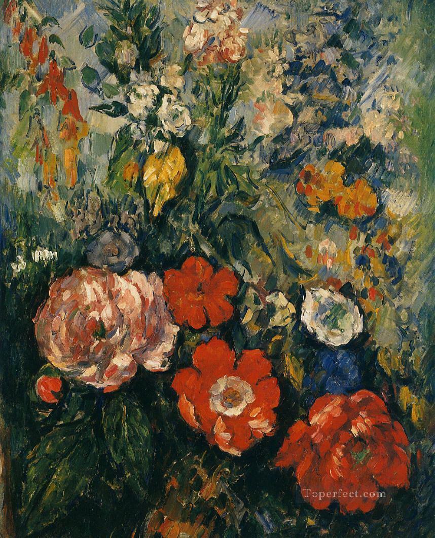 Bouquet of Flowers Paul Cezanne Oil Paintings